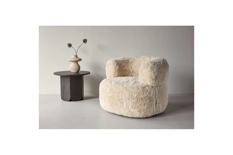 Gert Lenestol - Offwhite - Møbler - Stoler & lenestoler - Lenestoler