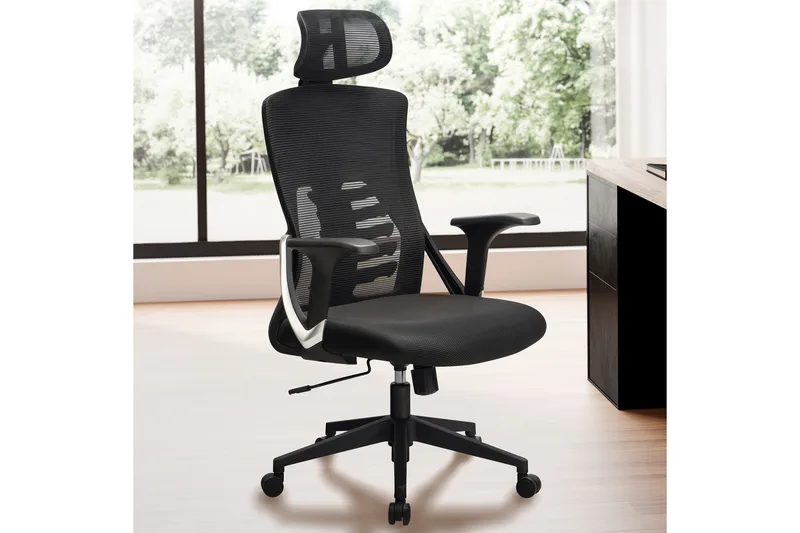 Giri Kontorstol - Antrasitt - Møbler - Stoler & lenestoler - Kontorstol & skrivebordsstol