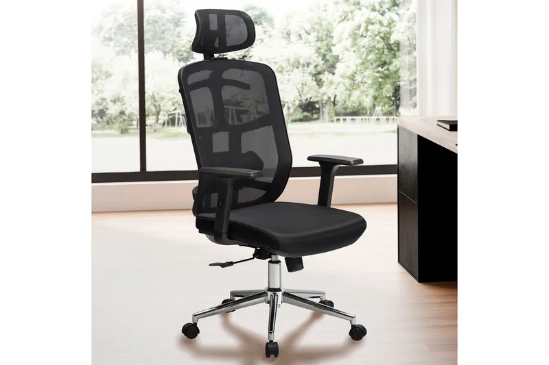 Goel Kontorstol - Antrasitt - Møbler - Stoler & lenestoler - Kontorstol & skrivebordsstol