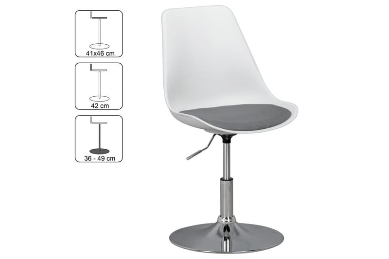 Gokul Krakk - Hvit - Møbler - Stoler & lenestoler - Barstoler