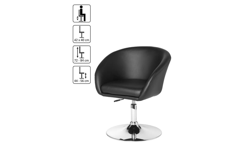 Goldi Krakk - Antrasitt - Møbler - Stoler & lenestoler - Barstoler