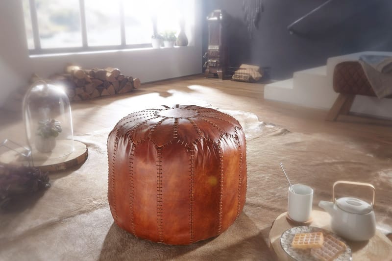 Gotam Krakk - Brun - Møbler - Stoler & lenestoler - Krakk - Puff