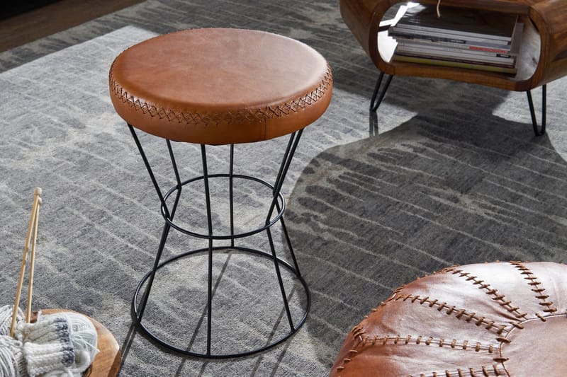 Gotiya Krakk - Brun - Møbler - Stoler & lenestoler - Krakk