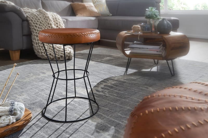 Gotiya Krakk - Brun - Møbler - Stoler & lenestoler - Krakk