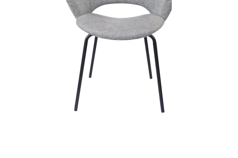 Graziella Lenestol - Lysegrå - Møbler - Stoler & lenestoler - Spisestuestoler & kjøkkenstoler