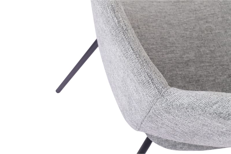 Graziella Lenestol - Lysegrå - Møbler - Stoler & lenestoler - Spisestuestoler & kjøkkenstoler