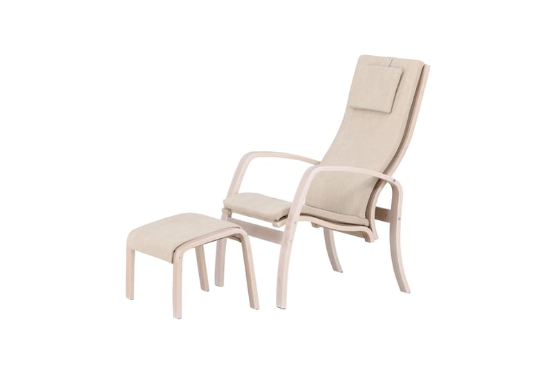 Grötö Lenestol - Lysegrå - Møbler - Stoler & lenestoler - Lenestoler