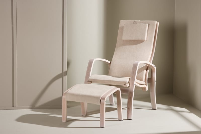 Grötö Lenestol - Lysegrå - Møbler - Stoler & lenestoler - Lenestoler