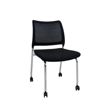 Guest Chair HOME4YOU - svart - Møbler - Stoler & lenestoler - Kontorstol & skrivebordsstol