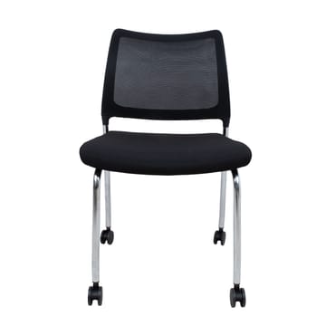 Guest Chair HOME4YOU - svart - Møbler - Stoler & lenestoler - Kontorstol & skrivebordsstol
