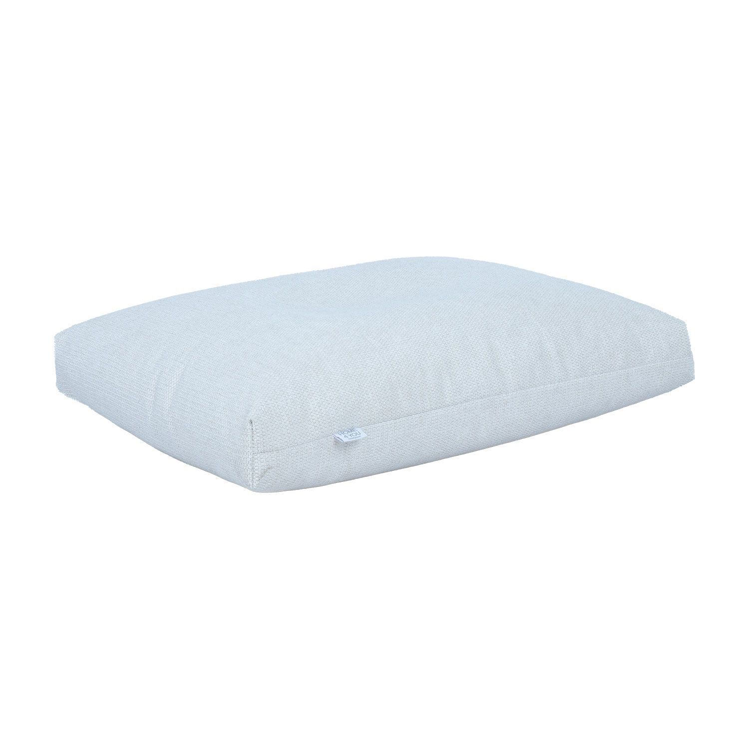Gulvpute HOME4YOU Lord 60x80x16 cm Naturlig hvit - naturhvit