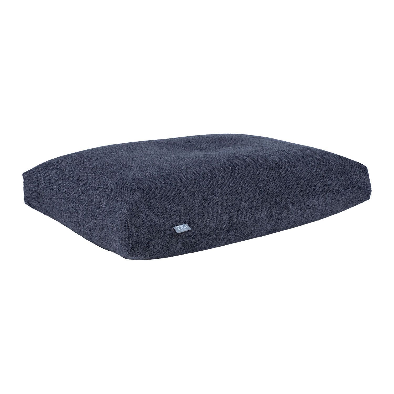 Gulvpute HOME4YOU Lord 60x80x16 cm Svart - svart