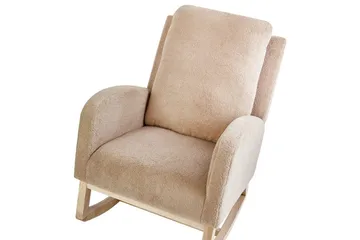 Gyngestol Alsta - Beige, brun - Møbler - Stoler & lenestoler - Lenestoler