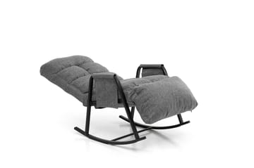 Gyngestol Atelier Del Sofa Lena Single (60 x 60 x 70 cm) Lysegrå - Lysegrå - Møbler - Stoler & lenestoler - Gyngestoler
