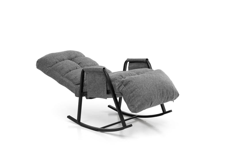 Gyngestol Atelier Del Sofa Lena Single (60 x 60 x 70 cm) Lysegrå - Lysegrå - Møbler - Stoler & lenestoler - Gyngestoler