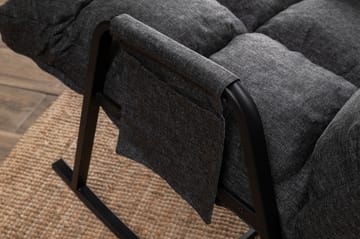 Gyngestol Atelier Del Sofa Lena Single (60 x 60 x 70 cm) Mørk grå - Mørkegrå - Møbler - Stoler & lenestoler - Gyngestoler