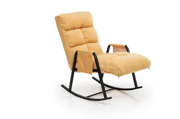 Gyngestol Atelier Del Sofa Lena Single (60 x 60 x 70 cm) Sennep - Møbler - Stoler & lenestoler - Lenestoler