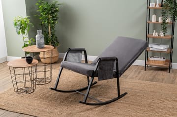 Gyngestol Atelier Del Sofa Oden Single (60 x 50 x 65 cm) Grå - Møbler - Stoler & lenestoler - Gyngestoler