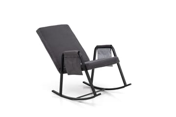 Gyngestol Atelier Del Sofa Oden Single (60 x 50 x 65 cm) Grå - Møbler - Stoler & lenestoler - Gyngestoler