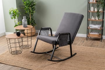 Gyngestol Atelier Del Sofa Oden Single (60 x 50 x 65 cm) Grå - Møbler - Stoler & lenestoler - Gyngestoler