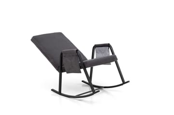 Gyngestol Atelier Del Sofa Oden Single (60 x 50 x 65 cm) Grå - Møbler - Stoler & lenestoler - Gyngestoler