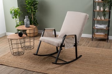 Gyngestol Atelier Del Sofa Oden Single (60 x 50 x 65 cm) Krem - Møbler - Stoler & lenestoler - Gyngestoler