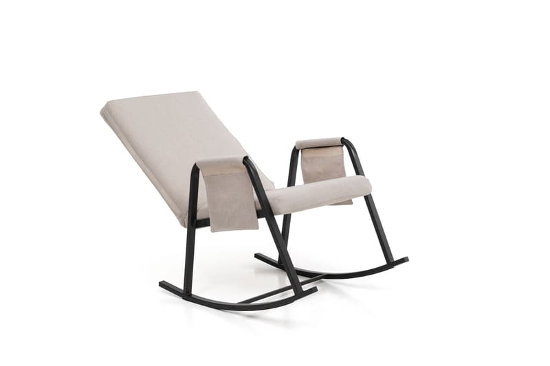 Gyngestol Atelier Del Sofa Oden Single (60 x 50 x 65 cm) Krem - Møbler - Stoler & lenestoler - Gyngestoler