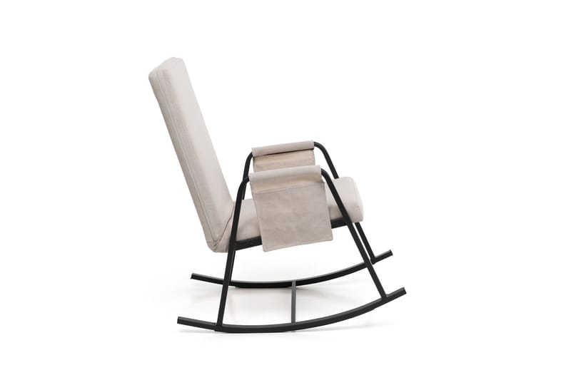Gyngestol Atelier Del Sofa Oden Single (60 x 50 x 65 cm) Krem - Møbler - Stoler & lenestoler - Gyngestoler