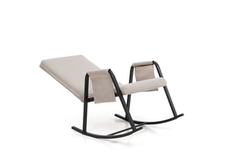 Gyngestol Atelier Del Sofa Oden Single (60 x 50 x 65 cm) Krem - Møbler - Stoler & lenestoler - Gyngestoler