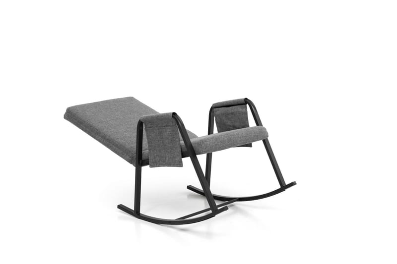Gyngestol Atelier Del Sofa Oden Single (60 x 50 x 65 cm) Lysegrå - Lysegrå - Møbler - Stoler & lenestoler - Gyngestoler