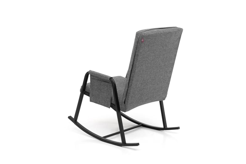 Gyngestol Atelier Del Sofa Oden Single (60 x 50 x 65 cm) Lysegrå - Lysegrå - Møbler - Stoler & lenestoler - Gyngestoler