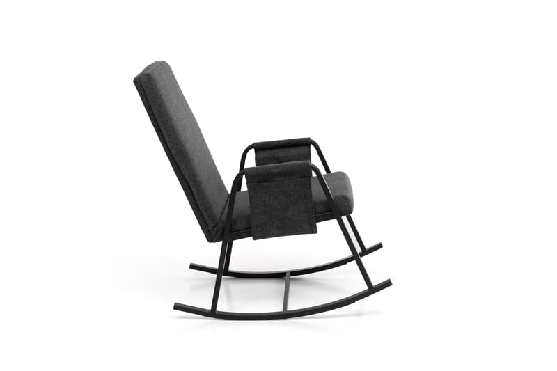 Gyngestol Atelier Del Sofa Oden Single (60 x 50 x 65 cm) Mørk grå - Mørkegrå - Møbler - Stoler & lenestoler - Gyngestoler