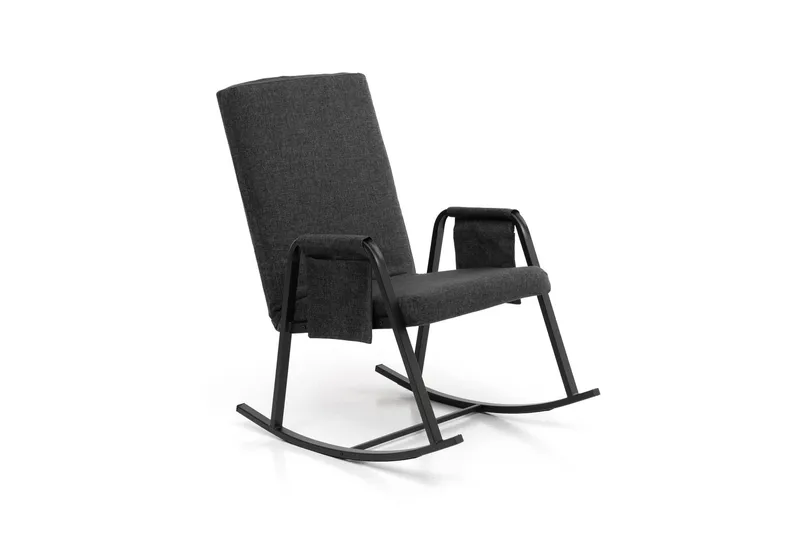 Gyngestol Atelier Del Sofa Oden Single (60 x 50 x 65 cm) Mørk grå - Mørkegrå - Møbler - Stoler & lenestoler - Gyngestoler