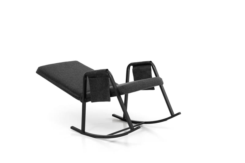 Gyngestol Atelier Del Sofa Oden Single (60 x 50 x 65 cm) Mørk grå - Mørkegrå - Møbler - Stoler & lenestoler - Gyngestoler