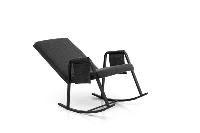 Gyngestol Atelier Del Sofa Oden Single (60 x 50 x 65 cm) Mørk grå - Mørkegrå - Møbler - Stoler & lenestoler - Gyngestoler