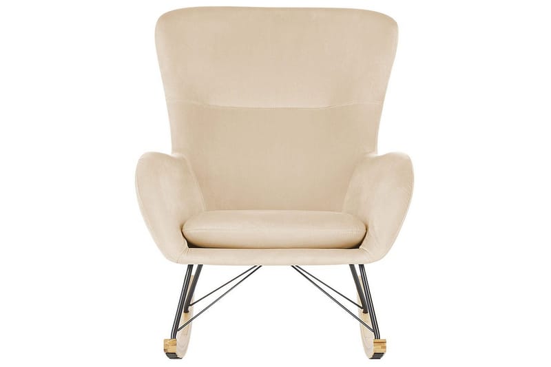 Gyngestol Ellan - Beige, svart, lyst tre - Møbler - Stoler & lenestoler - Lenestoler