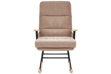 Gyngestol Eskelin - Beige, svart, brun - Møbler - Stoler & lenestoler - Lenestoler