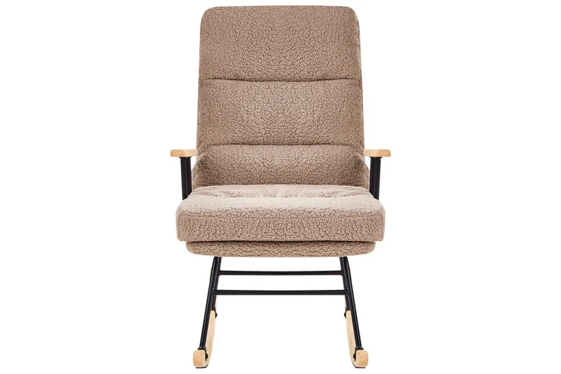 Gyngestol Eskelin - Beige, svart, brun - Møbler - Stoler & lenestoler - Lenestoler