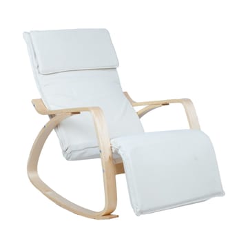 Gyngestol HOME4YOU Kongbo beige - Beige - Møbler - Stoler & lenestoler - Gyngestoler