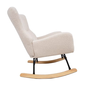 Gyngestol HOME4YOU Romy Beige - Beige - Møbler - Stoler & lenestoler - Gyngestoler