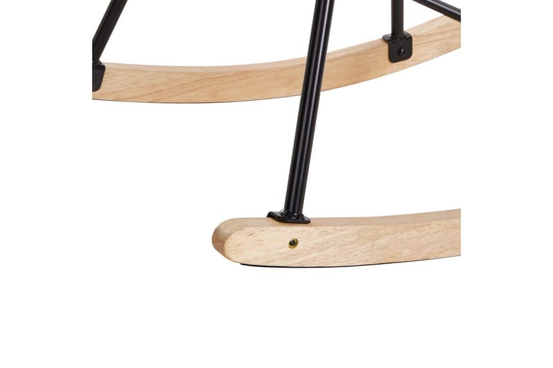 Gyngestol Kinno - Hvit, svart, brun - Møbler - Stoler & lenestoler - Lenestoler