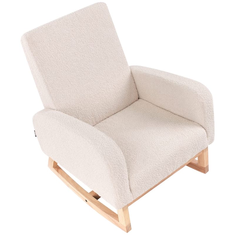 Gyngestol Norby - Beige, lyst tre - Møbler - Stoler & lenestoler - Gyngestoler