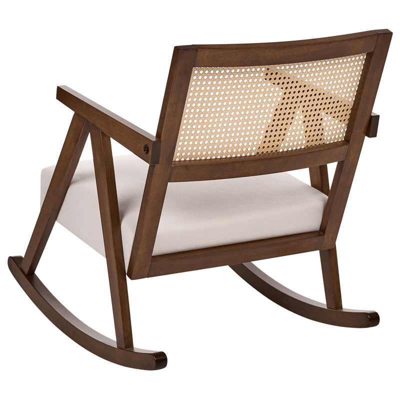 Gyngestol Rya - Brun, lys beige - Møbler - Stoler & lenestoler - Gyngestoler