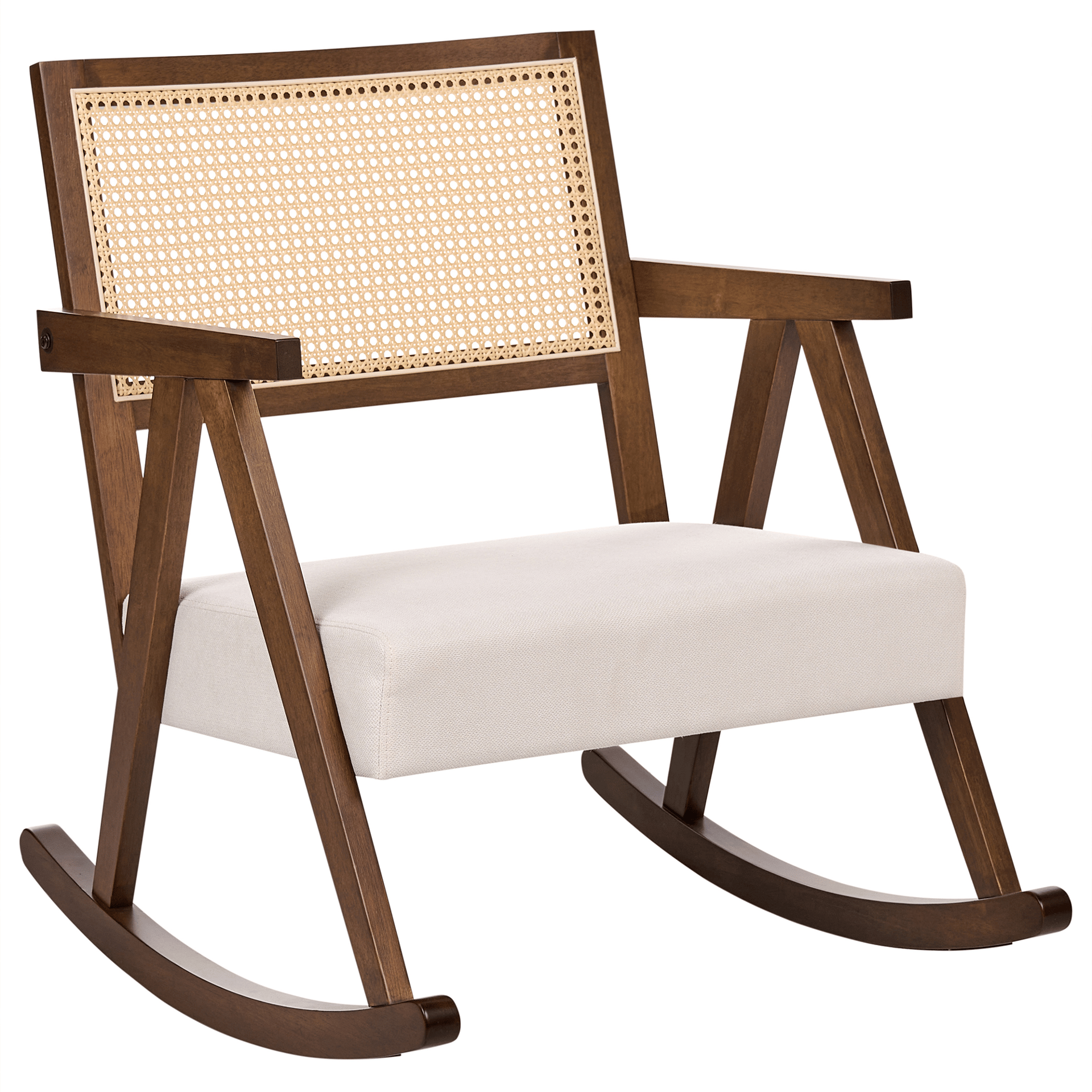 Gyngestol Rya - Brun, lys beige