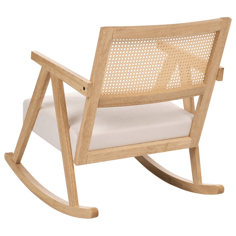 Gyngestol Rya - Lysebrun, lys beige - Møbler - Stoler & lenestoler - Gyngestoler