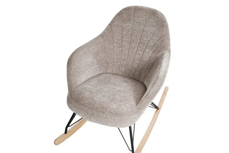 Gyngestol Skale - Beige, svart, brun - Møbler - Stoler & lenestoler - Lenestoler