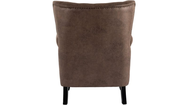 Halvion lenestol med armlener - Brun - Møbler - Stoler & lenestoler - Lenestoler - Ørelappstol