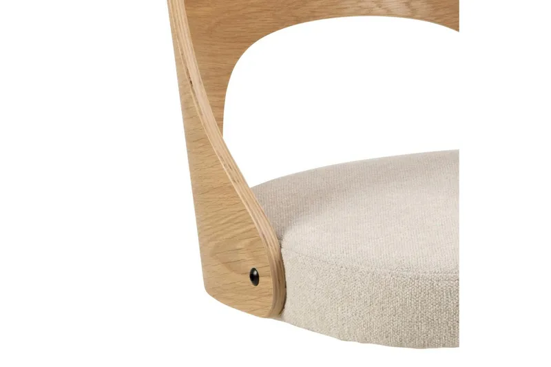 Hellerik Spisestol - Beige - Møbler - Stoler & lenestoler - Spisestuestoler & kjøkkenstoler