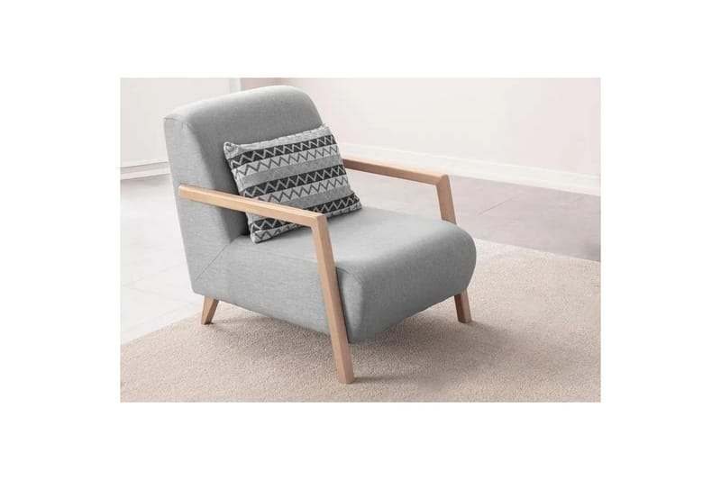 Hemi Lenestol - Grå - Møbler - Stoler & lenestoler - Lenestoler