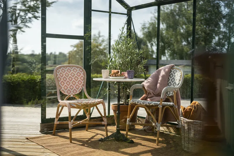 Hillerstorp Holmenäs Caféstol 2-pakning - Grå - Møbler - Stoler & lenestoler - Karmstoler
